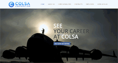 Desktop Screenshot of colsa.com